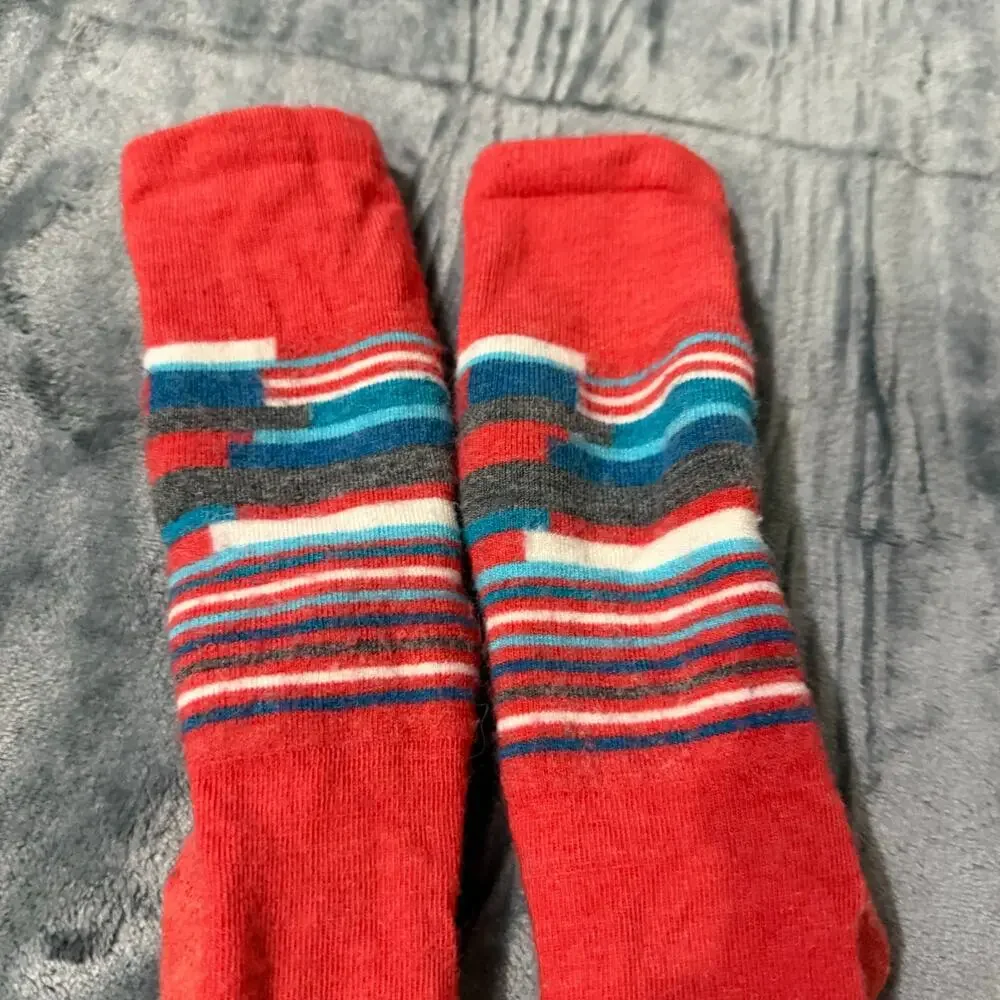 Smartwool Kids Winter Sport Stripe Ski Socks Smart Wool M Medium Boys Girls